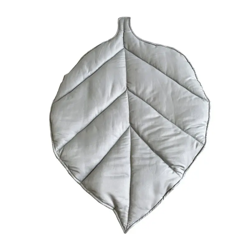 

Baby Kids Play Mat Leaf Shape Carpet Newborn Crawling Blanket Cotton Floor Rug