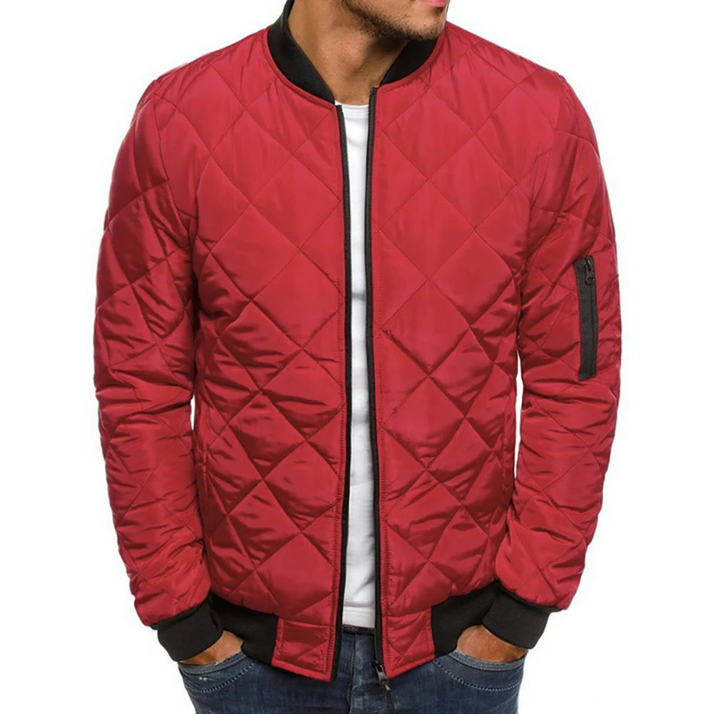 Новинка, модные тонкие пальто, парки, Мужские Легкие ветрозащитные складывающиеся куртки, одноцветные зимние теплые мужские куртки в стиле хип-хоп, верхняя одежда