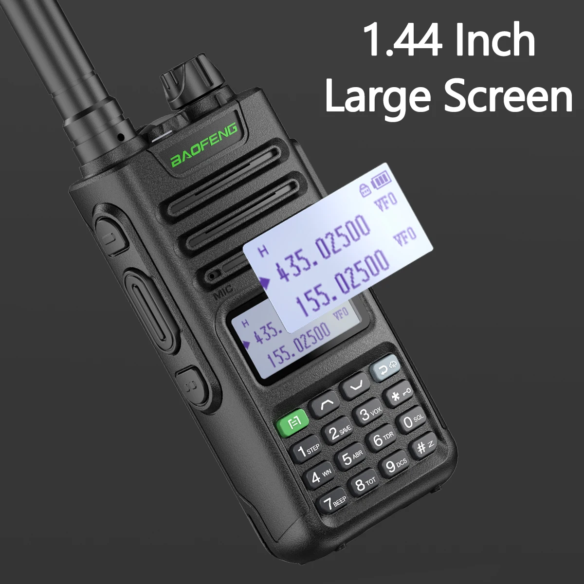 2PCS BAOFENG UV-13 Pro Powerful Handheld Transceiver Dual Band Walkie Talkie Upgrade of UV-10R Two Way Radio with Type-C Cable