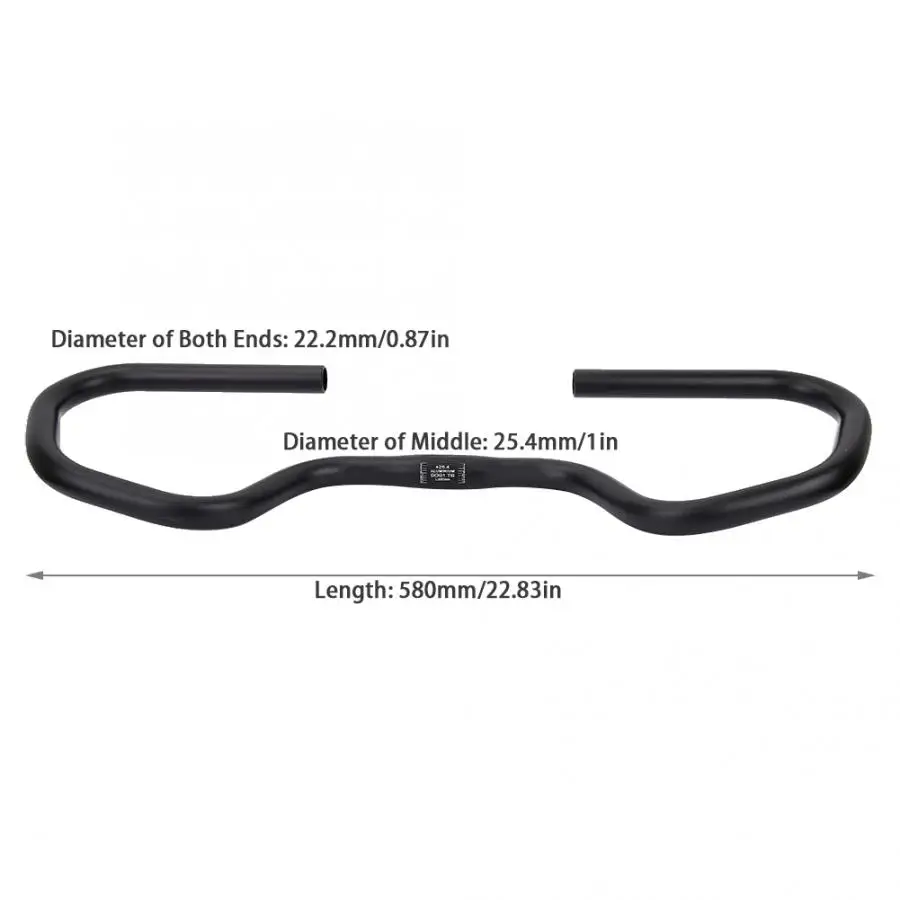 Велосипедный руль Регулируемый алюминиевый сплав горный велосипед в форме