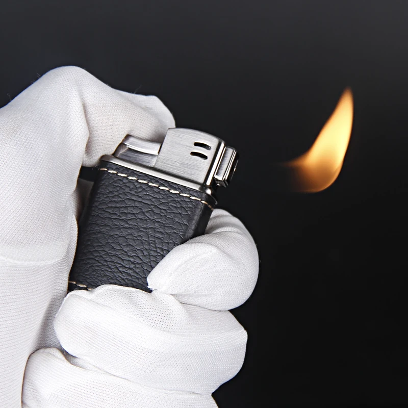 Честная Бутановая газовая надувная Зажигалка высокого качества зажигалка для