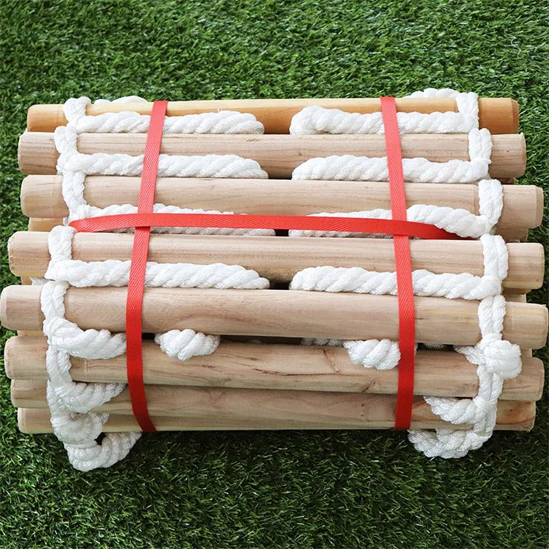 3 м/5 м деревянная веревочная лестница домашняя для живой жизни уличная круглая