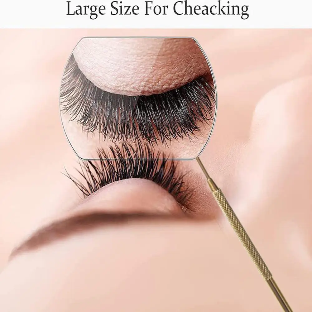 

Eyelash mirror anti-warping root anti-fog mirror grafting eyelashes handheld magnifying glass auxiliary tool