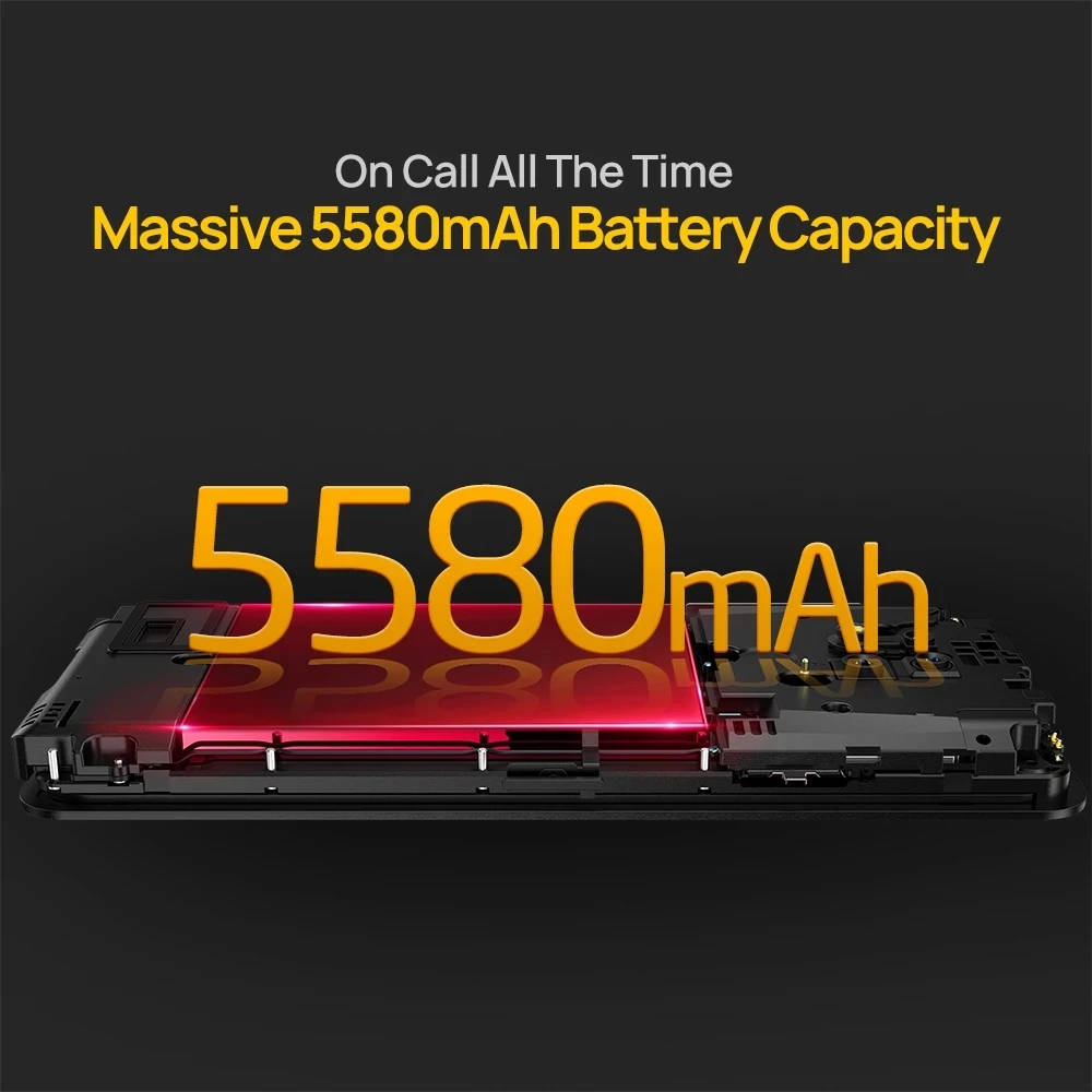 Ulefone Armor 8 Pro Waterproof Mobile Phone 6GB+128GB Android 11 Rugged Smartphone 5580mAh Helio P60 Octa Core NFC OTG Cellphone