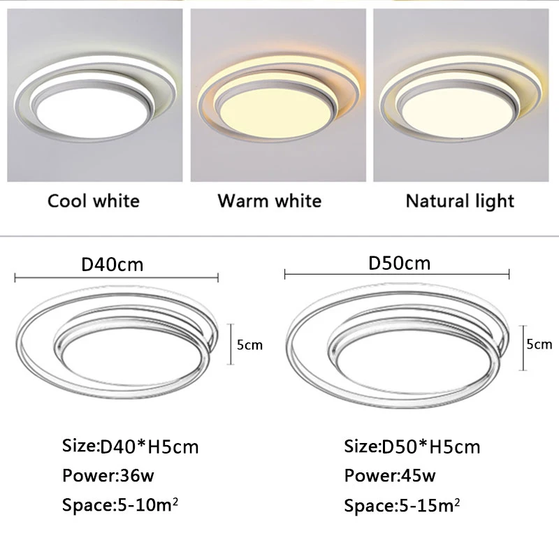 

Modern Round LED Chandeliers for Bedroom Living Room Kitchen Lights Hanging Study Gold Ceiling Lamp Home Decoration Luminaria