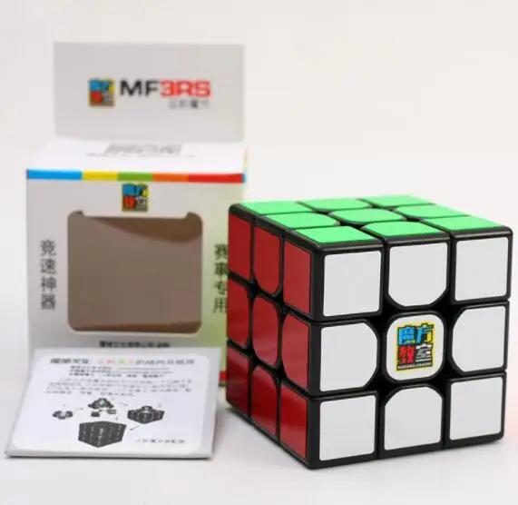 Cuber speed Moyu MoFang JiaoShi MF3RS черный 3x3x3 магический куб кубик класс 3X3 скоростной