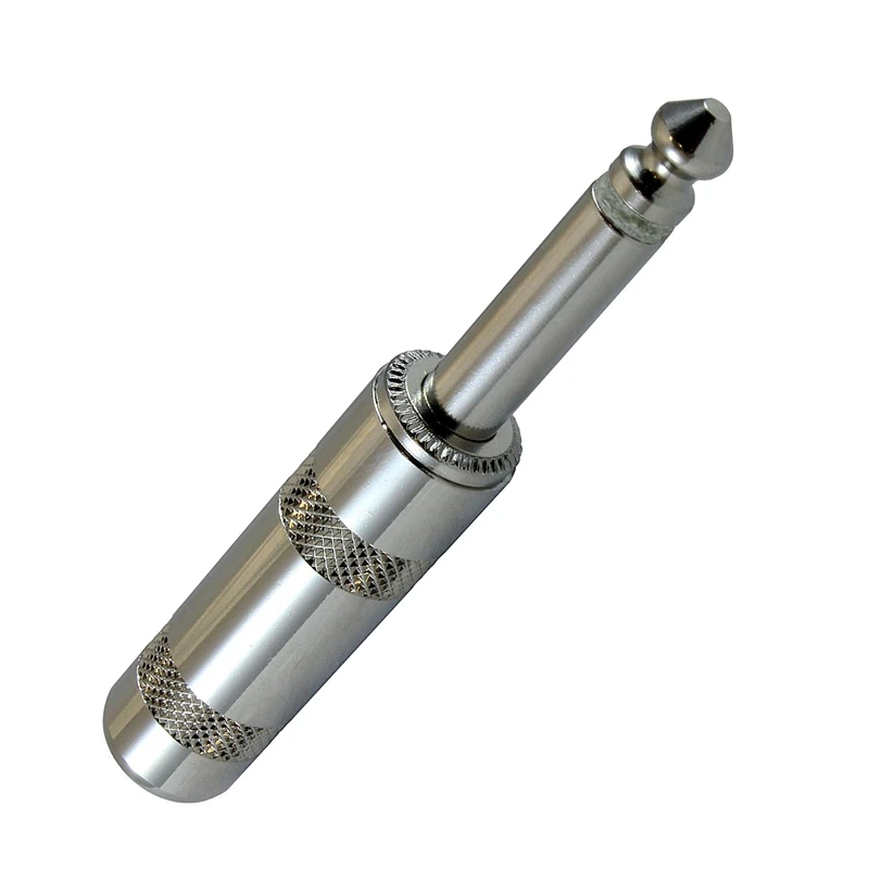 1/4 inch Plugs for Speaker Cables Patch Snakes - TS Male Mono Inch Phono 6.m Phone Plug Bulk 4 PACK | Обустройство дома