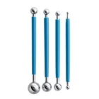 Набор инструментов для рисования мандалы, 40 шт., трафарет, шариковый стилус, лоток для рисования