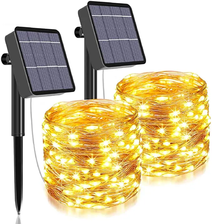 

ECLH Солнечная гирлянда LED 12м 100 светодиодов