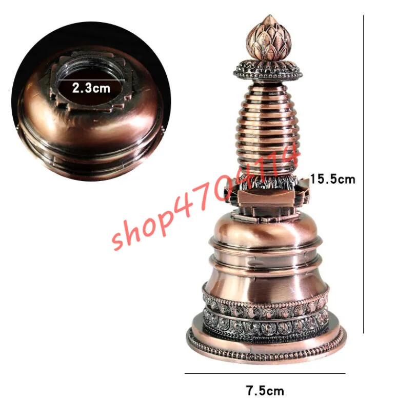 

Alloy, Separable, Bodhi Tower/Gadang Tower/stupa, exquisite crafts, decorations