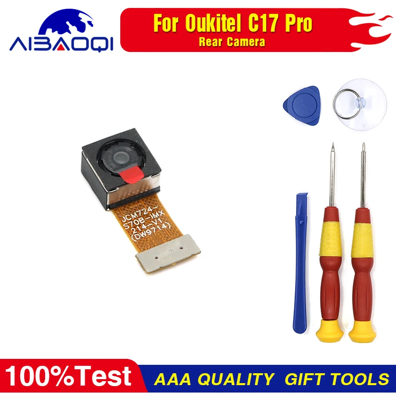 Запасные части для задней камеры 13,0 МП, запасные части для телефона Oukitel C17Pro, идеальные запасные части