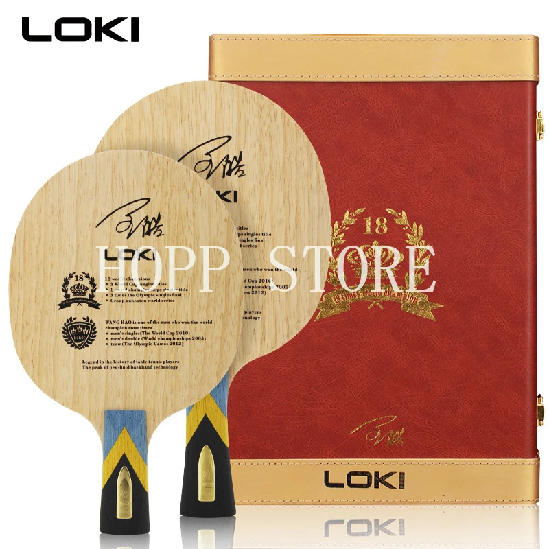 LOKI Honor ALC Carbon Table Tennis Blade 7 Ply Professional Ping Pong Paddle Luxury Table Tennis Racket for Fast Attack and Arc