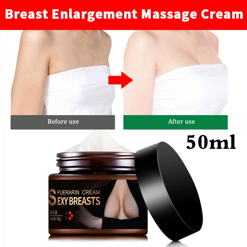 50g Smooth Big Bust Large Curvy Breast Growth Busty Effective Full Elasticity Increase Firming Breast Enlargement Massage Cream