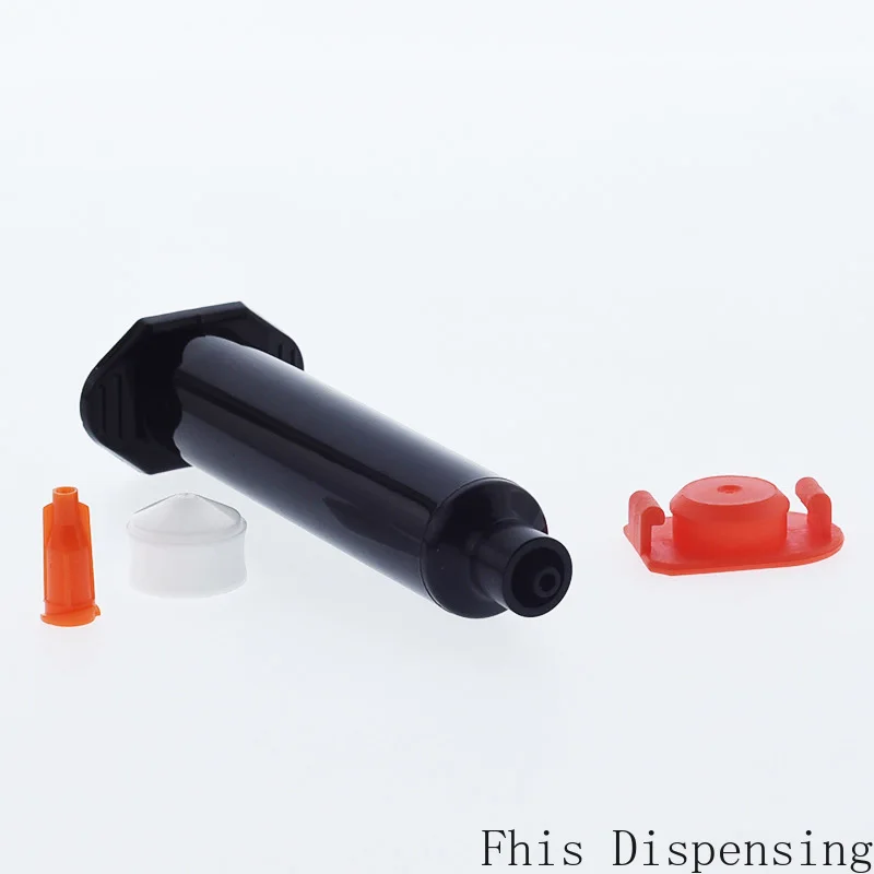 10cc УФ Черная Клейкая шприцевая цилиндрическая прокладка поршневая крышка