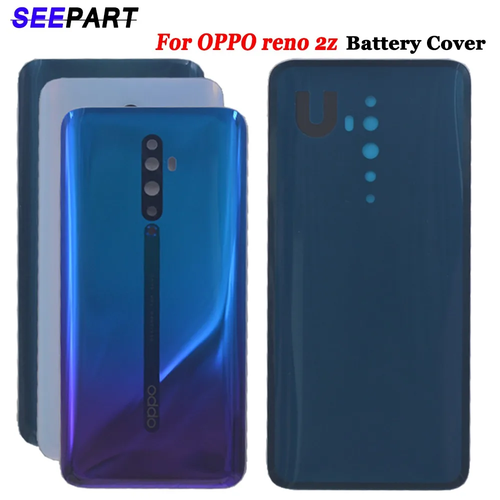 

Новая задняя крышка для OPPO reno 2Z, Крышка батарейного отсека, задняя крышка, крышка батарейного отсека серии OPPO reno, задняя крышка, чехол reno 2z