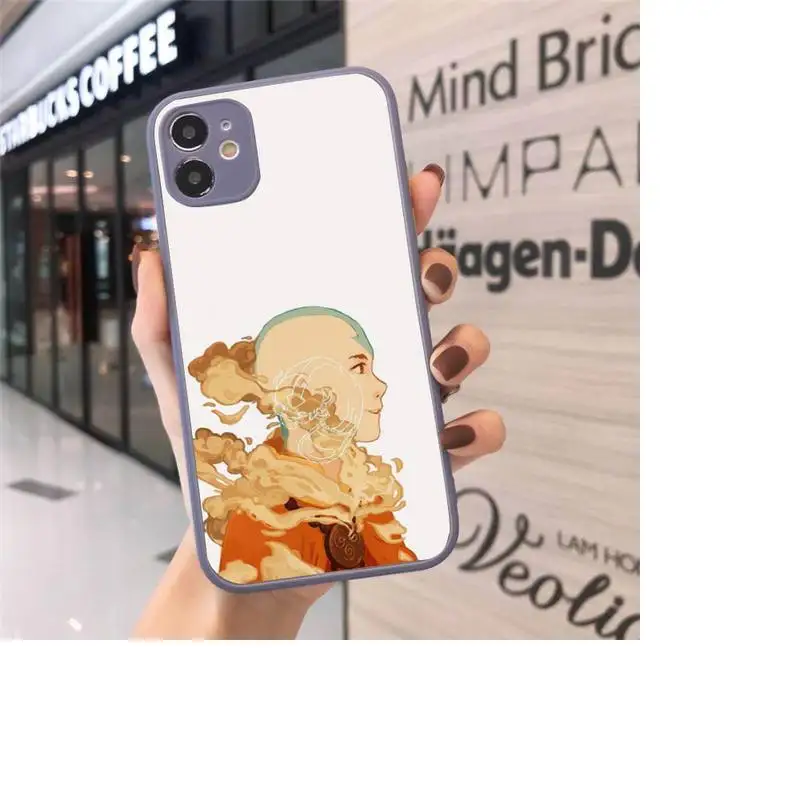 

Avatar The Last Airbender comic Phone Case Matte Transparent for iPhone 7 8 11 12 s mini pro X XS XR MAX Plus cover funda