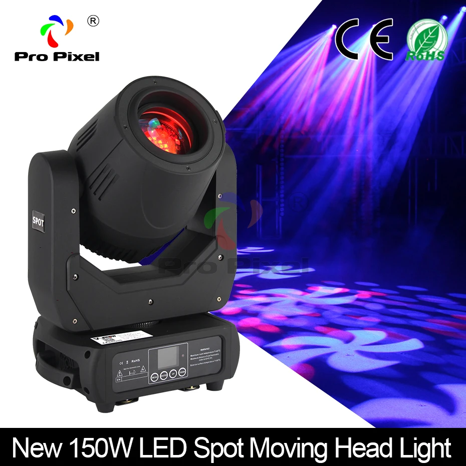 1pc New 150W Led Moving Head Light Dmx Dj Spot For Disco Bar | Освещение