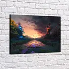 Картина Dota 2 - Лого красочная Картина на холсте, современный домашний декор комнаты