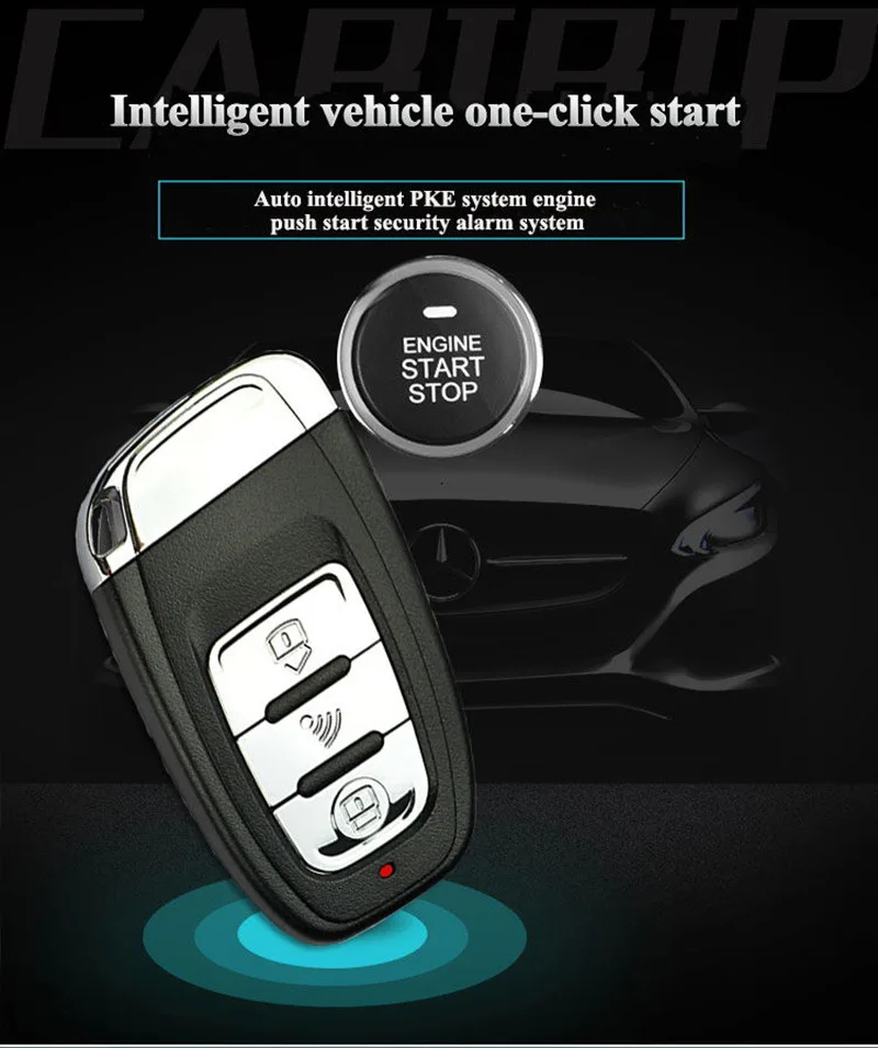 

car security system car alarm for toyota central locking with remote start and alarm keyless entry system for vitz start stop