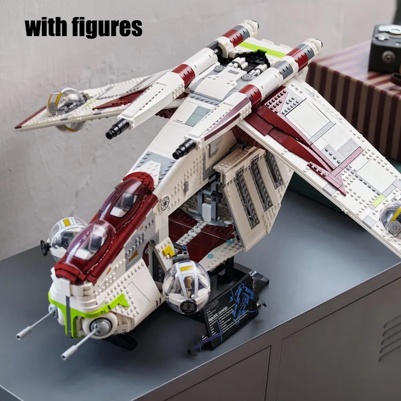 

Конструктор MOC Star, совместимый с 75309 Республика, строительные блоки, игрушки для детей, рождественские подарки