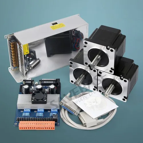 SAVEBASE Kit TB6600 3Axis Standard Version Driver Board Nema34 Hybrid Stepper Motor 36V 15A Switching Power Supply for CNC DIY |