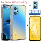 стекло + чехол на realme gt neo2 Case реалми gt neo 2 мягкий  чехол на realme gt neo 3 смартфон чехлы realme GT Neo Flash 5G чехол реалми gt 5G чехлы для телефона realme gt 2 Pro чехол реалми gt neo Case realme gt 2