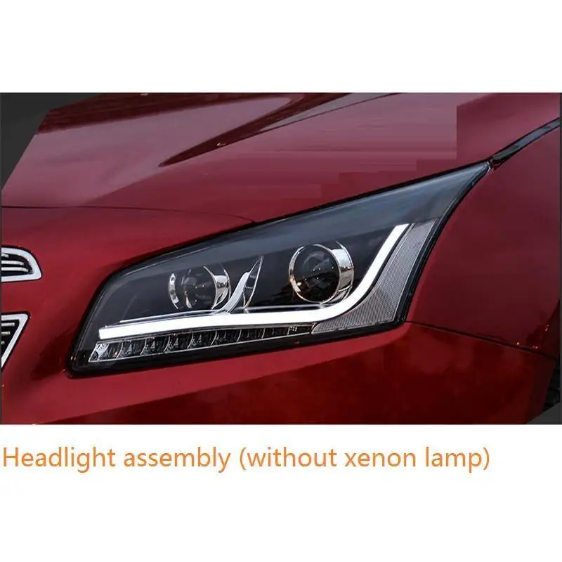 MODEL M Бегущие Neblineros боковые поворотники Drl наружные Luces Led Para Автомобильные фары в сборе 15 для Chevrolet Cruze - Цвет: MODEL M