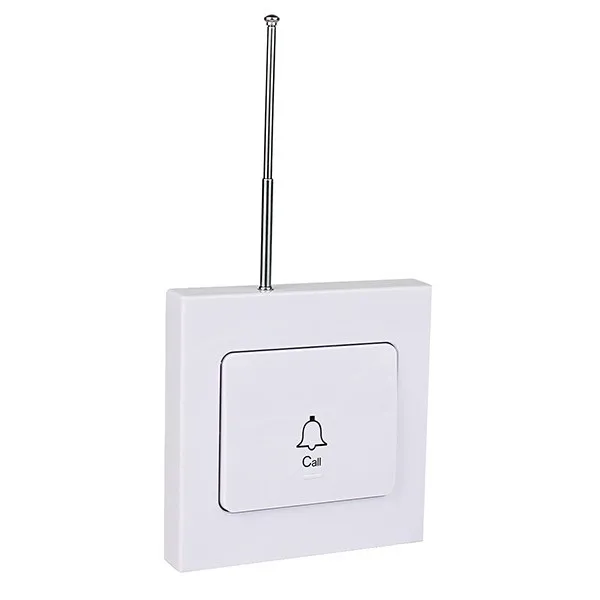 1 кнопочный беспроводной звонок пейджер с кнопкой вызова передатчик система для