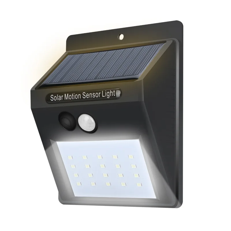 Светодиодный галерея светильник Солнечный настенный Открытый Сад Двор индукции