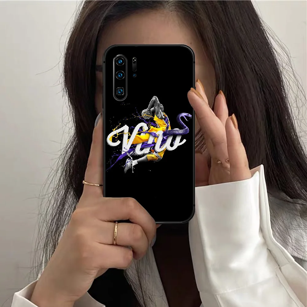 

Kobe Bryant 24 Basketball Superstar Phone Case For HUAWEI P 10 20 30 40 Pro Lite Smart Plus Z 2019 Nova 7i 5T black Cover Luxury