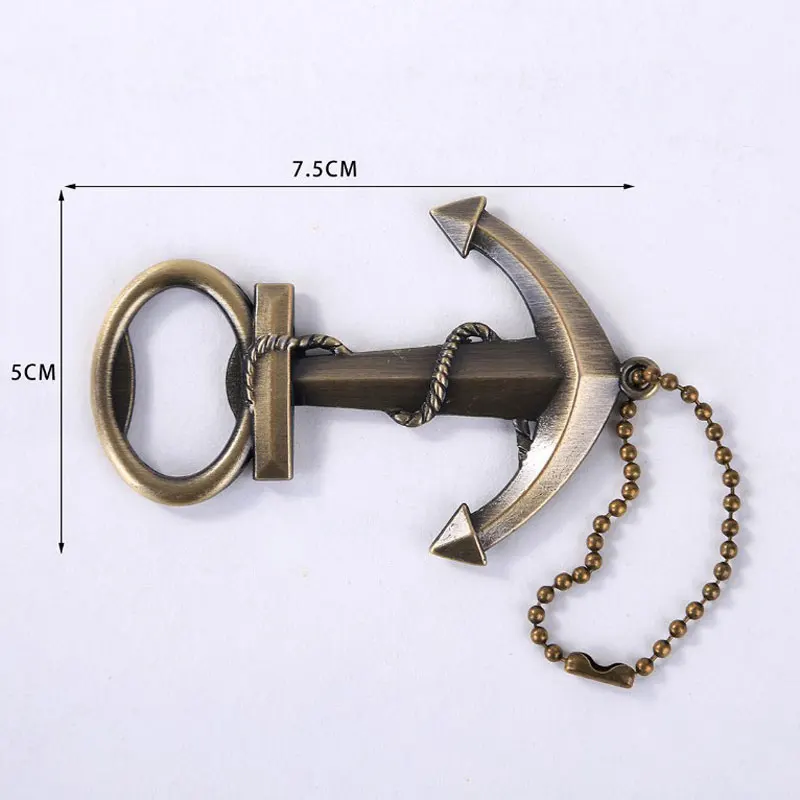 Открывалки для пивных бутылок в форме якоря свадьбы дня рождения открывалка вина