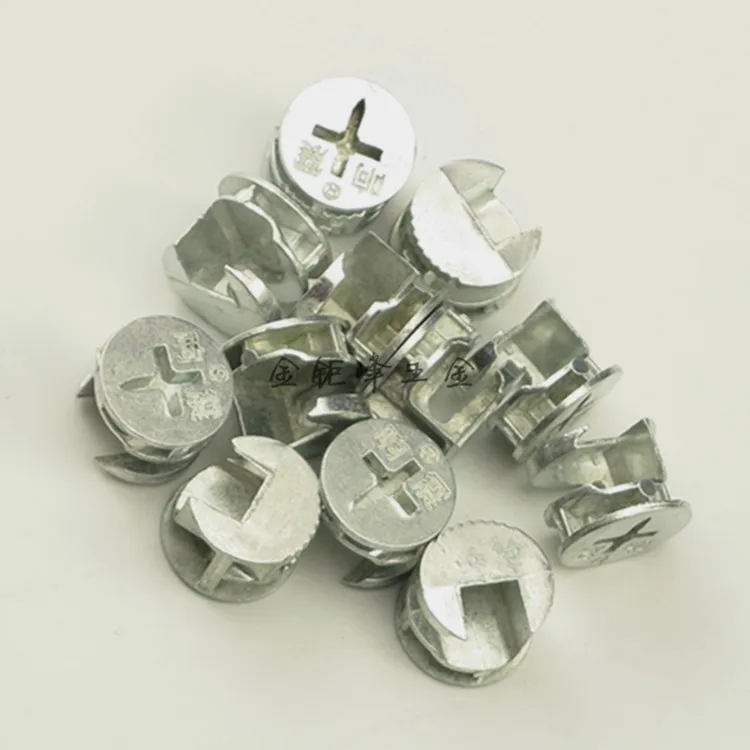 10 шт. три в одном винте соединитель для мебели шкаф одежды стол соединение