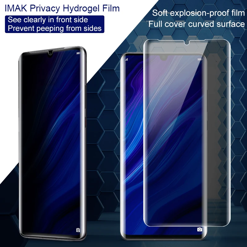 Защита конфиденциальности Антибликовое покрытие для huawei P30 Pro защита экрана Imak