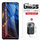 Закаленное стекло 2 в 1 для Xiaomi Poco X3 GT, Pocophone X3 GT Pro NFC, Защитное стекло для объектива камеры