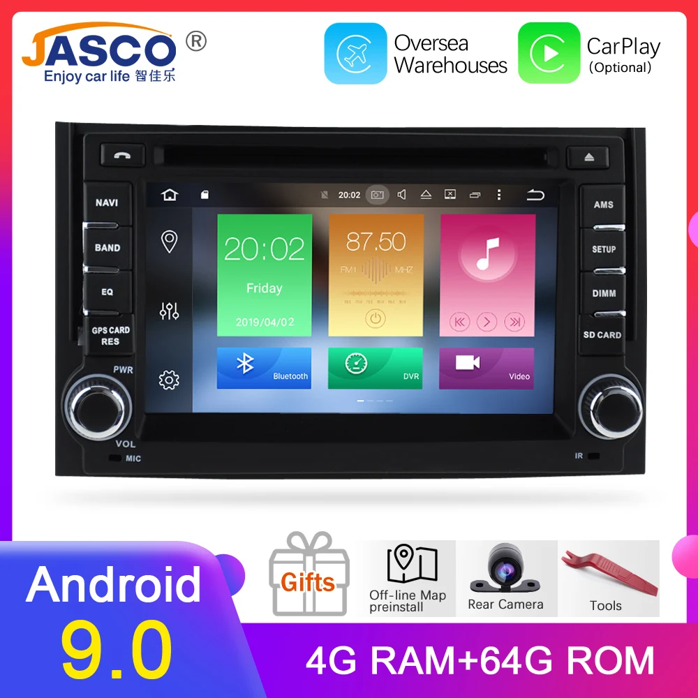 4G RAM Android 9 0 Автомобильный DVD стерео для Hyundai H1 Grand Starex 2007 2015 навигация Mutimedia Видео