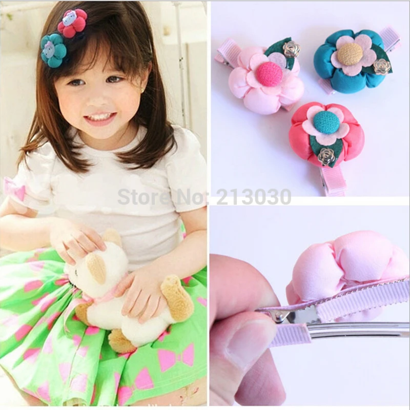 Модный орнамент для волос с пятью лепестками Цветочные заколки цветком кушака