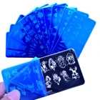 2020 новый дизайн розы Дизайн ногтей штамп для штамповки ногтей шаблон кружева DIY Дизайн ногтей Маникюр изображения пластины трафарет