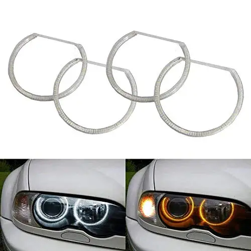 

Комплект светодиодных колец «ангельские глазки», совместимы с BMW E36, E46, 3 серии, E39, 5 серий, E38, 7 серий, с адаптивной ксеноновой фарой