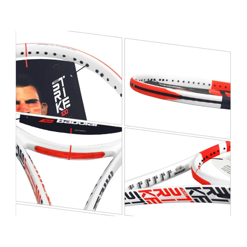 Профессиональная теннисная ракетка Babolat Tim PS98 PS100 Pure Strike Спортивная из