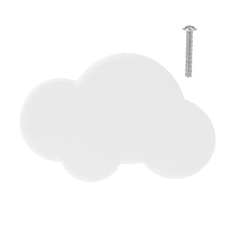

Children Anti-collision Handle Creative Door Wardrobe Drawer Furniture Handles Cartoon Star Moon Cloud Shape