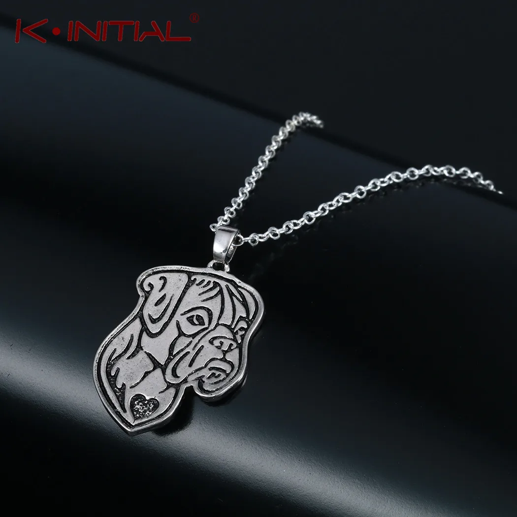 Женское очаровательное 3D колье Kinitial в виде бульдога свадебное ожерелье модные