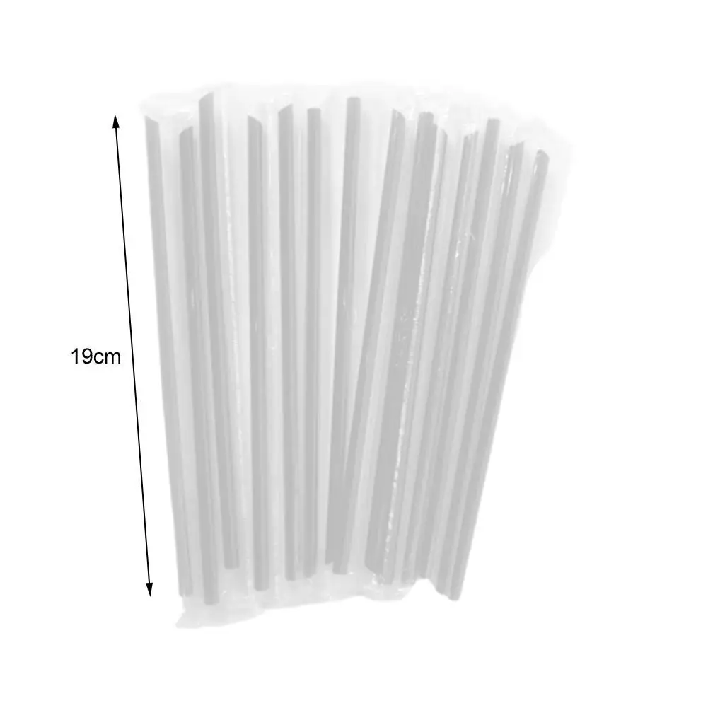 

100pcs Individually Wrapped Drinking PP Straws Tea Drinks Straws Entertaining Plastic Straws Drinks Plastic Straws Straight