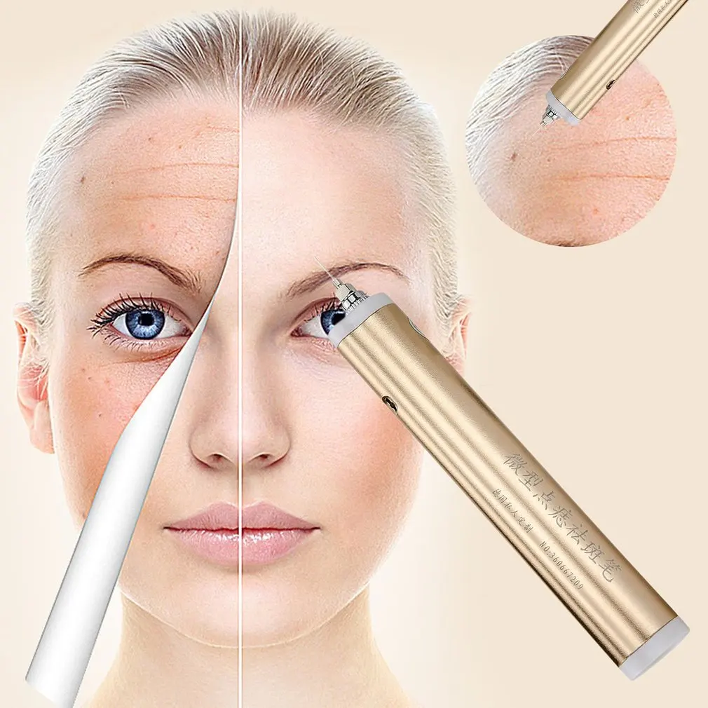 Портативный точечный карандаш для удаления веснушек Nevus прибор красоты