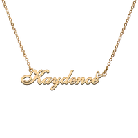 god with love heart personalized character necklace with name kaydence for best friend jewelry gift