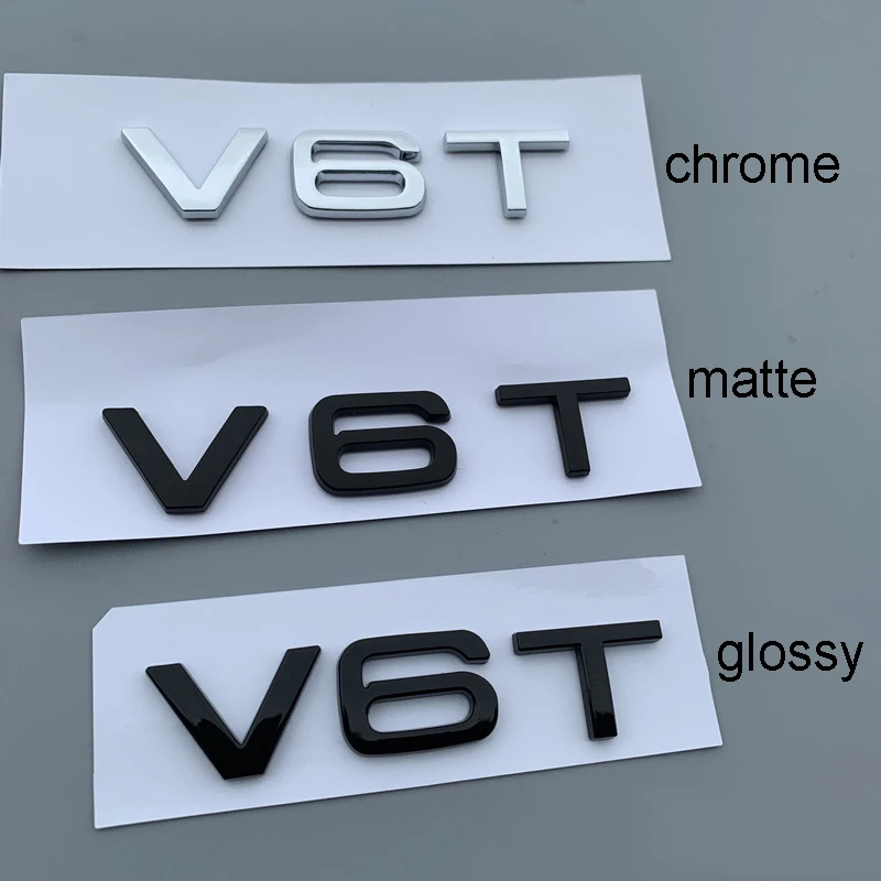 Эмблема с буквенным номером V6T V8T V10 W12 автомобильный Стайлинг брызговик боковой