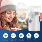 Портативный ингалятор для взрослых и детей Портативный дыхание ингаляторы ультразвуковая сетка опрыскиватель Перезаряжаемые ингалятор небулайзер ингалятор небулайзер увлажнитель воздуха ингалятор для ингаляций инголято