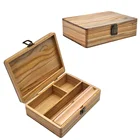 Деревянная шкатулка для хранения табака, трав, чехол, лоток для сигарет, натуральные аксессуары ручной работы для курительной трубки