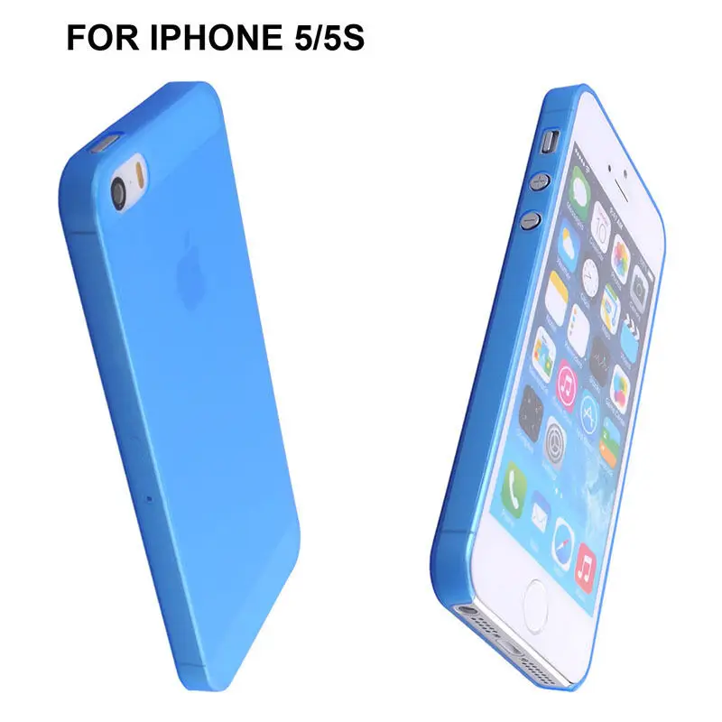 Пластиковый матовый чехол 0 3 мм для iphone 6s 6 7 8 Plus прозрачный Ультратонкий
