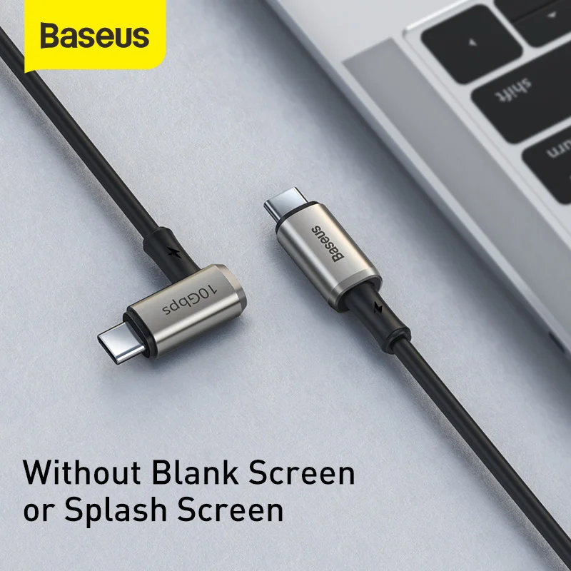 baseus 5a usb c to type c cable for macbook pro pd100w gen 2 usb 3 1 fast usb c cable for samsung s9 note 9 quick charge 4 0 free global shipping