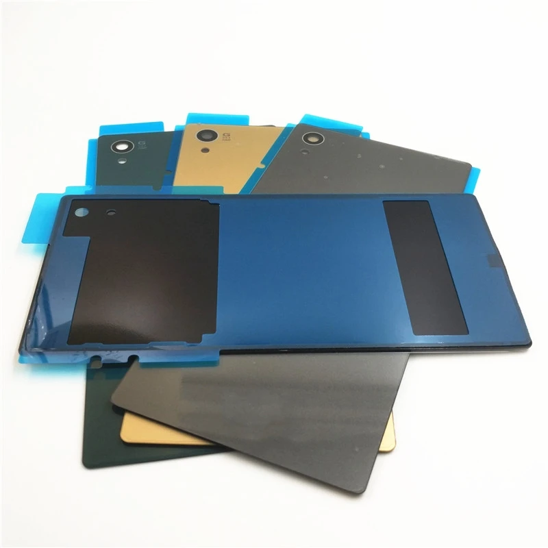 Задняя стеклянная крышка батарейного отсека для Sony Xperia Z5 E6603 E6633 E6653 E6683 замена